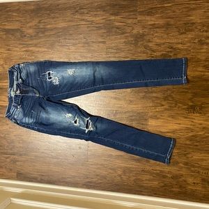 maurices ripped skinny jeans